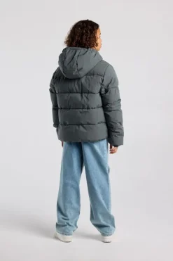 Jas Jacco Jr puffer jas met capuchon