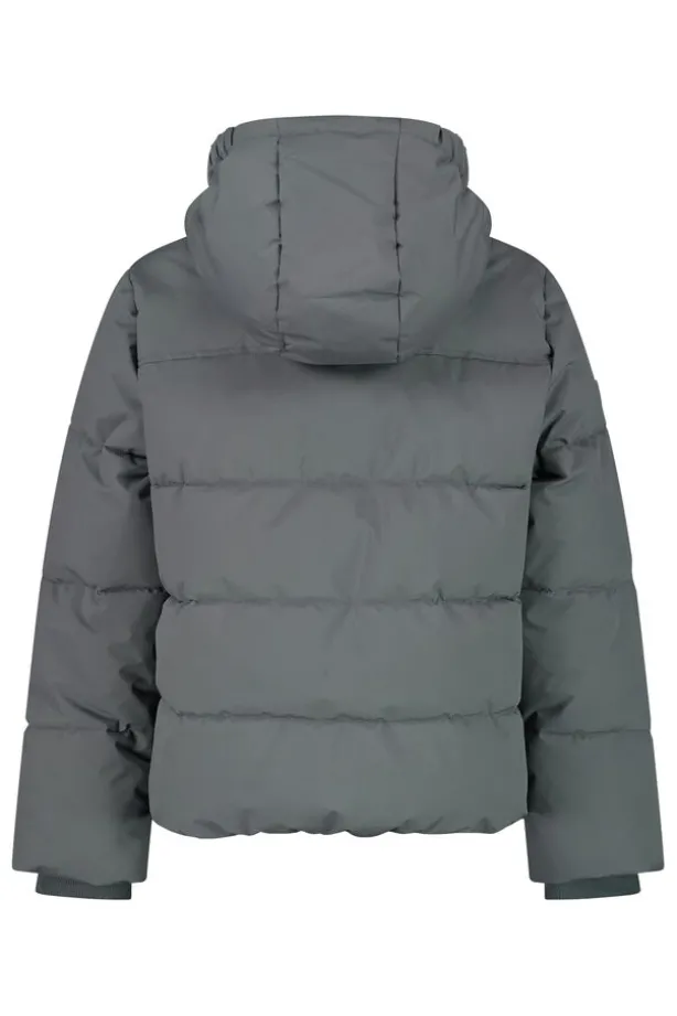 Jas Jacco Jr puffer jas met capuchon