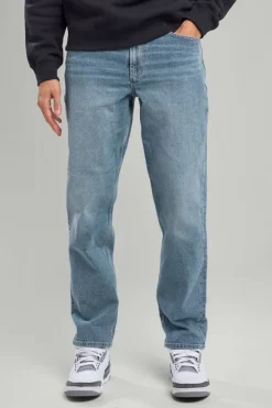 Jeans Delta Five-pocket jeans met een relaxed tapered fit