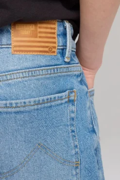 Jeans Delta JR Five-Pocket Jeans met Relaxed Fit Tapered Leg