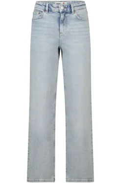Jeans Dexter Jr straight fit jeans met rits en elastische tailleband