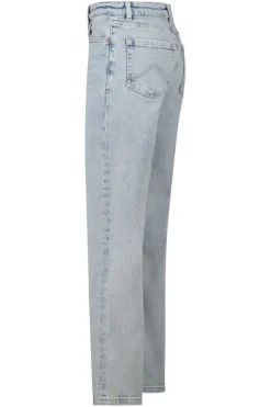Jeans Dexter Jr straight fit jeans met rits en elastische tailleband