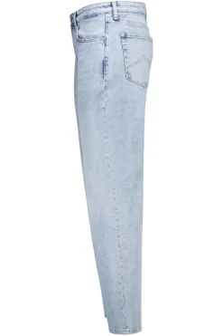 Jeans Dexterstraight fit jeans met knoopsluiting