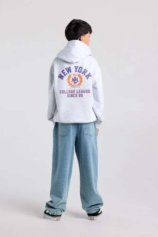 Jeans Dover Jr baggy fit jeans met vijf zakken