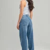 Jeans Irvine High waist jeans met rechte broekspijpen