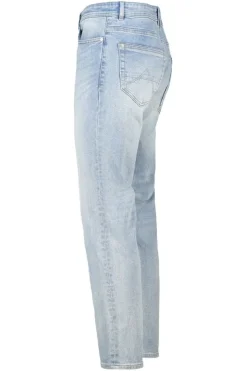 Jeans Neil slim fit jeans met knoopsluiting en stretchcomfort