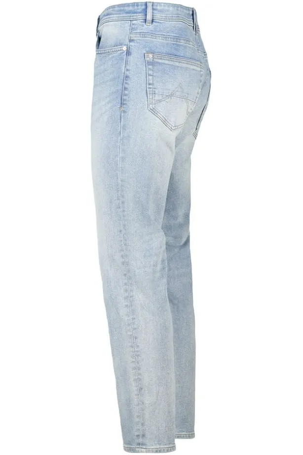 Jeans Neil slim fit jeans met knoopsluiting en stretchcomfort