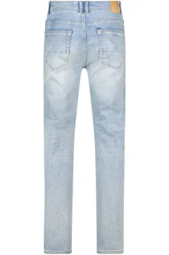 Jeans Neil slim fit jeans met knoopsluiting en stretchcomfort