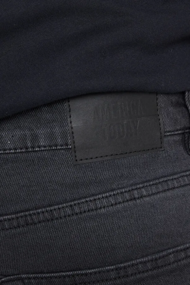 Jeans Neil slim fit jeans met knoopsluiting en stretchcomfort