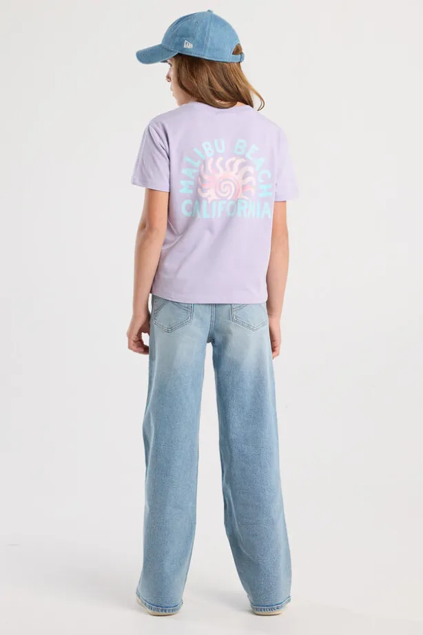 Jeans Olivia JR high waist jeans met wide fit