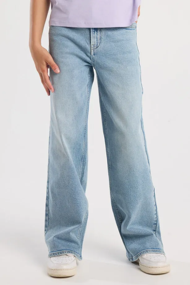 Jeans Olivia JR high waist jeans met wide fit
