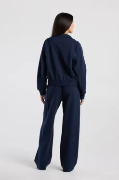 Joggingbroek Cath loose fit joggingbroek met piping