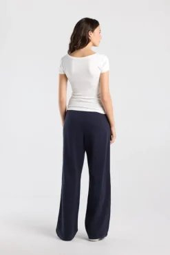 Joggingbroek Clover Joggingbroek met wijde pijpen