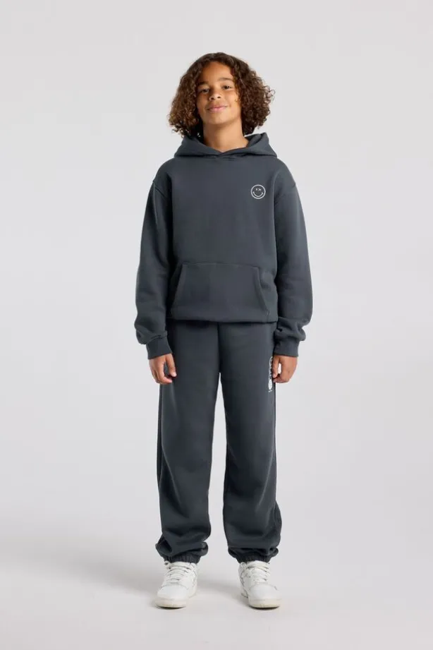 Joggingbroek Clyde Jr relaxed fit joggingbroek met Smileyworld™ side print