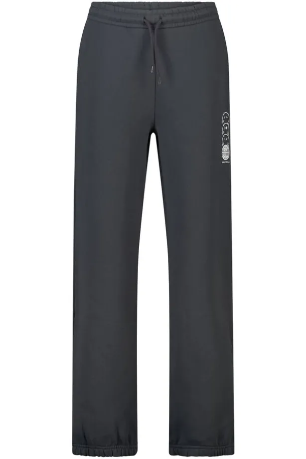 Joggingbroek Clyde Jr relaxed fit joggingbroek met Smileyworld™ side print