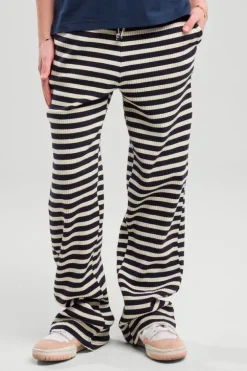 Joggingbroek Coco JR Gestreepte jogger met elastiek