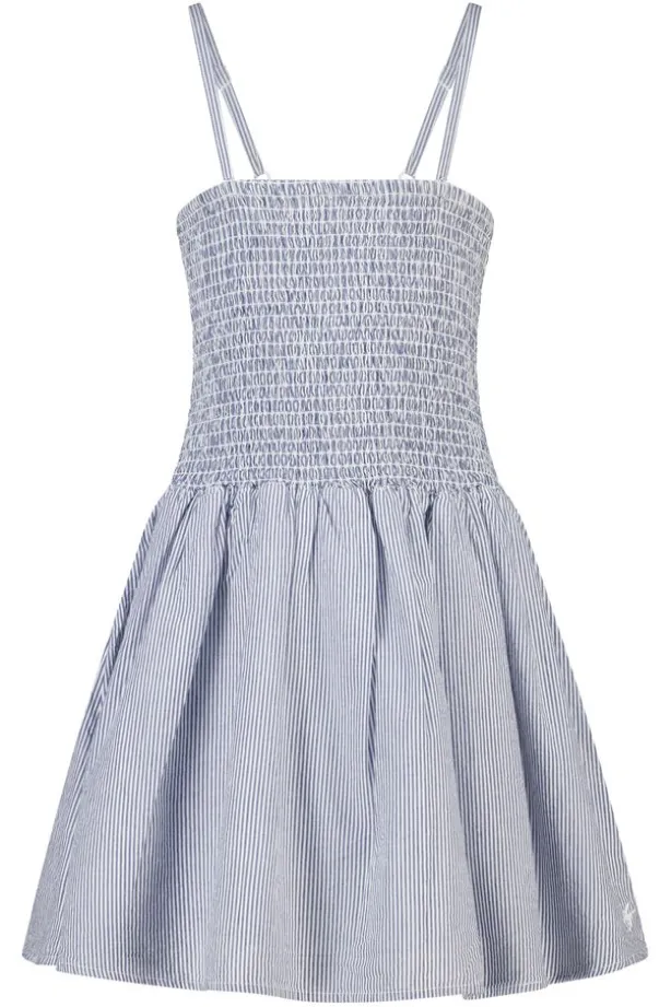 Jurk Dorian Jr lichte linnen jurk met smock top