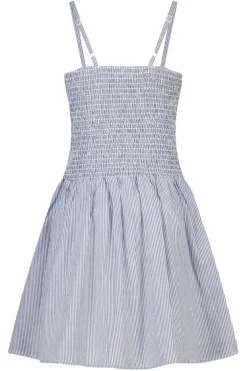 Jurk Dorian Jr lichte linnen jurk met smock top