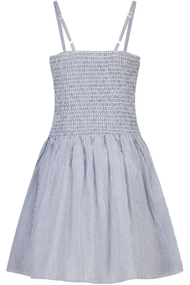 Jurk Dorian Jr lichte linnen jurk met smock top