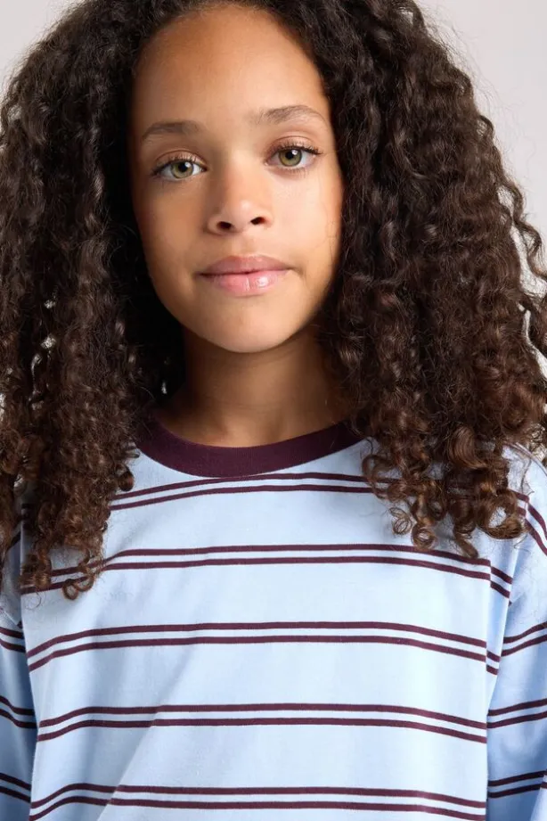 Longsleeve Lexi Jr oversized gestreepte longsleeve