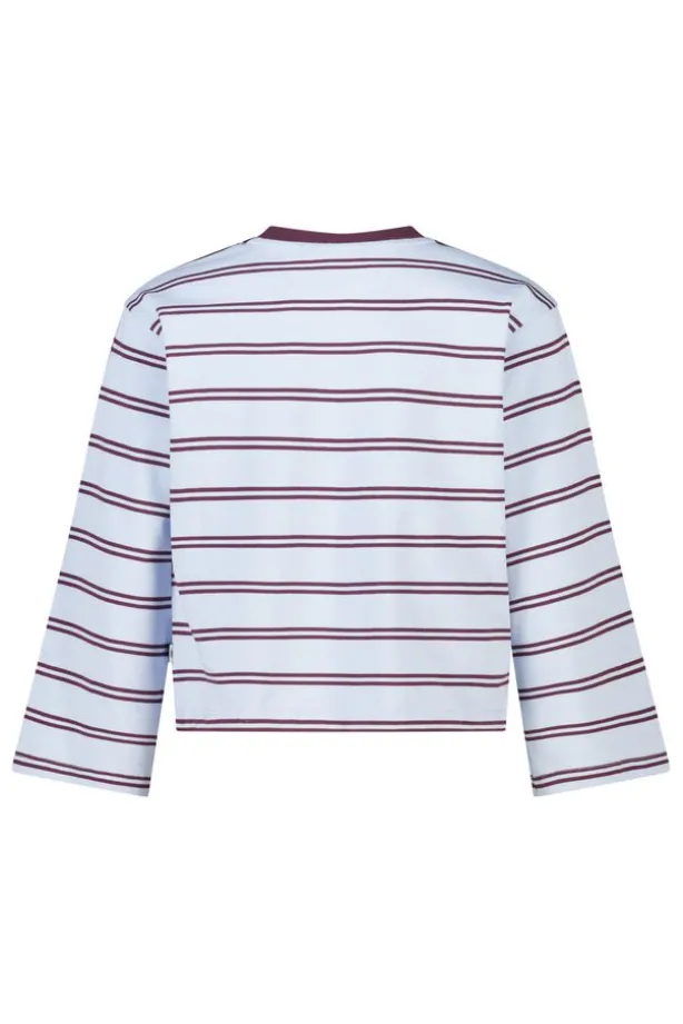 Longsleeve Lexi Jr oversized gestreepte longsleeve