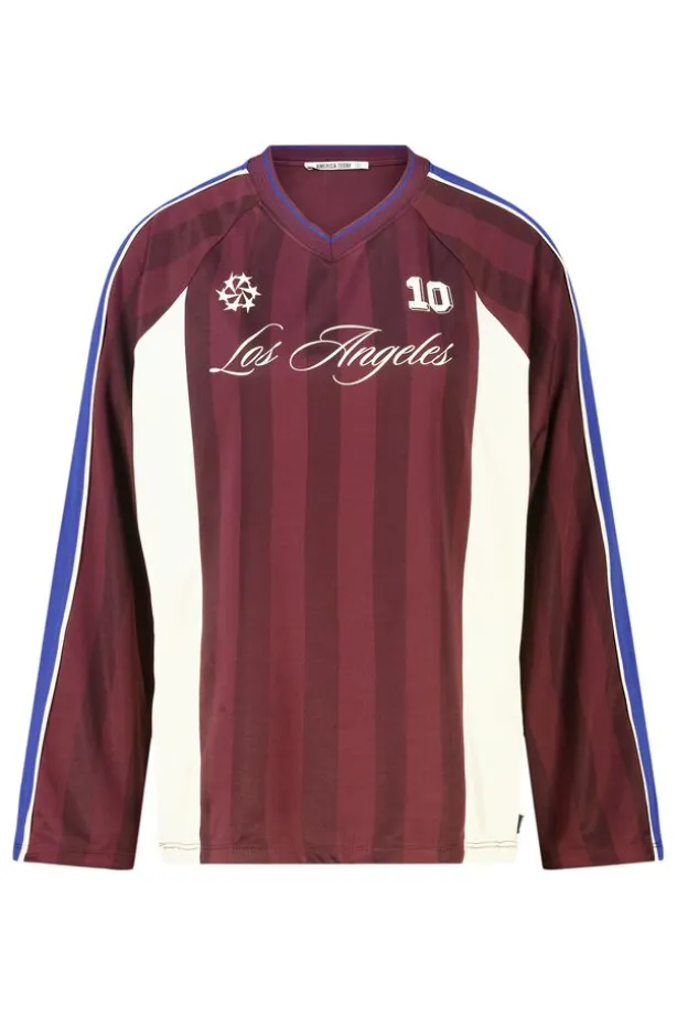Longsleeve Livy sportieve longsleeve met V-hals