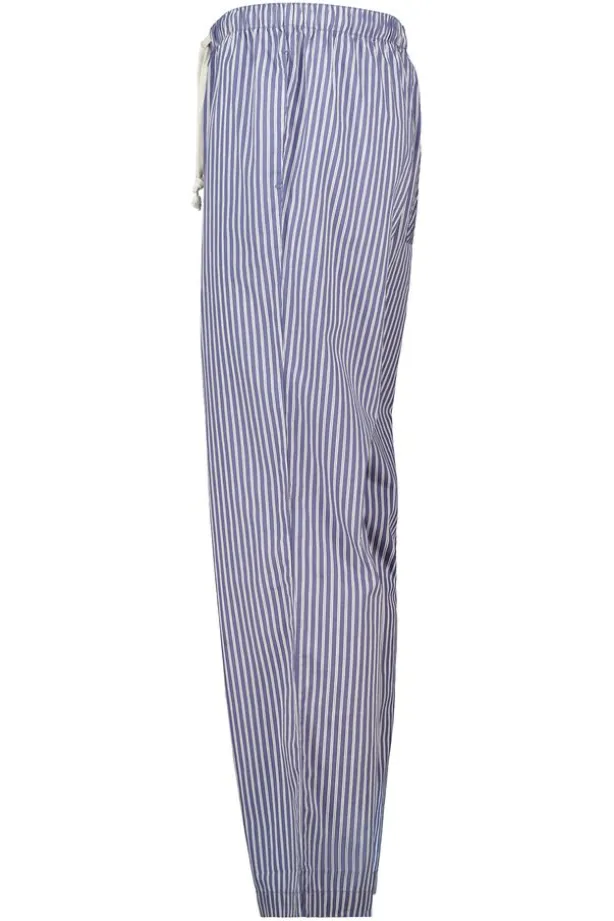 Lounge pants Lio gestreepte lounge pants met elastische tailleband