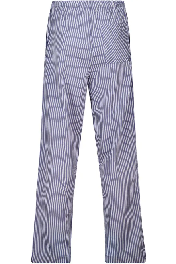 Lounge pants Lio gestreepte lounge pants met elastische tailleband
