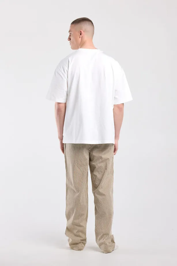 Lounge pants Lio loungebroek met rechte pijpen en elastische tailleband