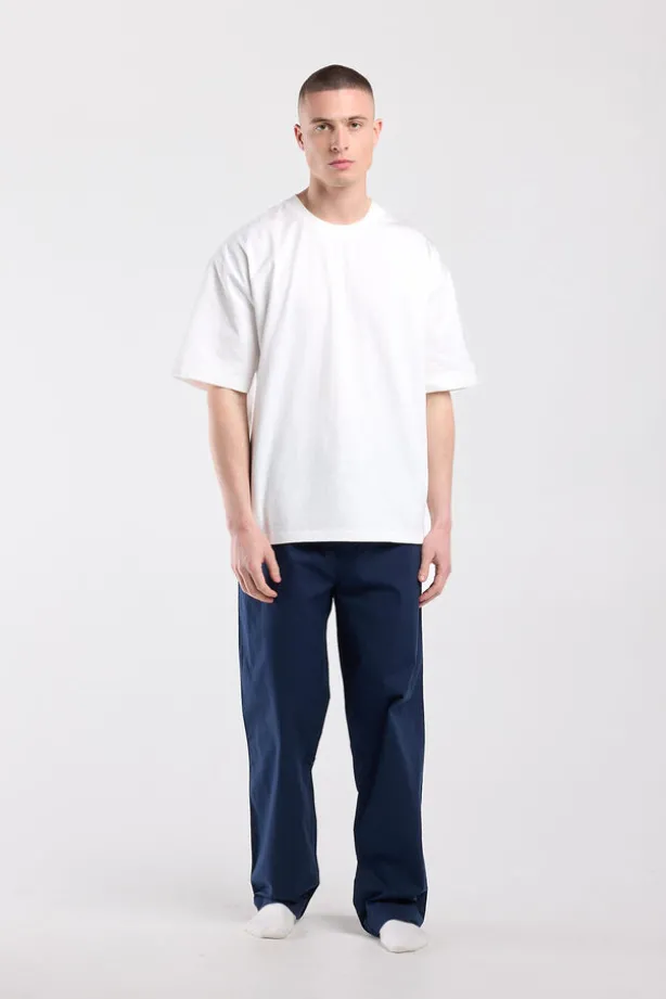 Lounge pants Lio loungebroek met rechte pijpen en elastische tailleband