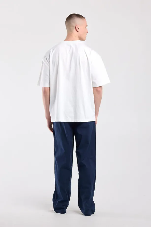 Lounge pants Lio loungebroek met rechte pijpen en elastische tailleband