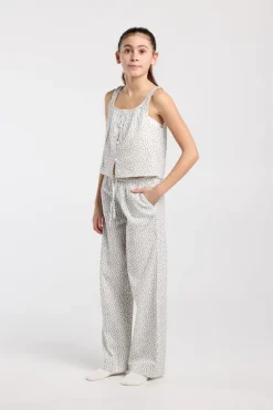Lounge pants Melly Jr lounge pants met bloemenprint en lange fit