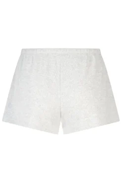 Lounge short May lounge short van waffle fabric met elastische waistband