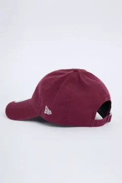 New Era Washed 9TWENTY pet Katoenen pet met klein NY-logo en strapback