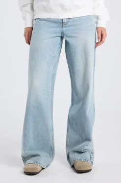 Olivia jeans jeans met high waist en wide fit