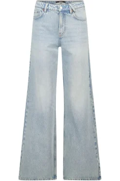 Olivia jeans jeans met high waist en wide fit
