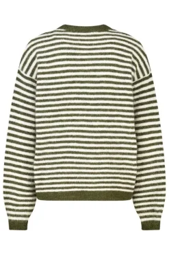 Pullover Keira gestreepte loose fit pullover