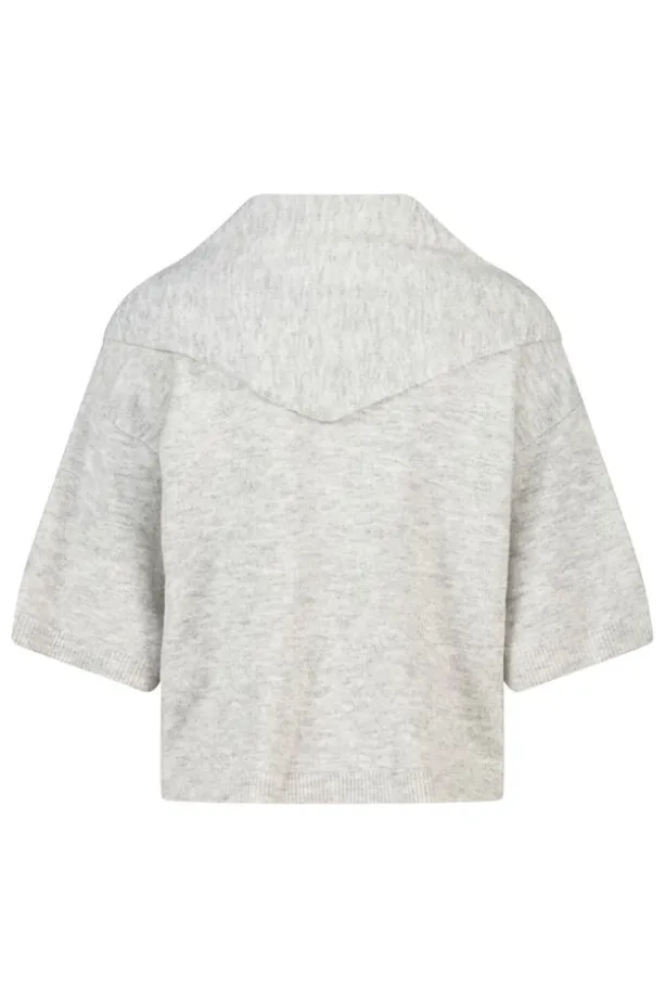 Pullover Kemmy zachte trui met afneembare sjaal