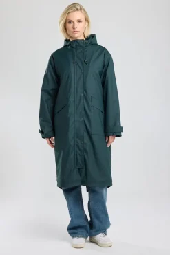Regenjas Jane Oversized gewatteerde regenjas