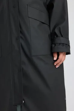Regenjas Jane Oversized gewatteerde regenjas