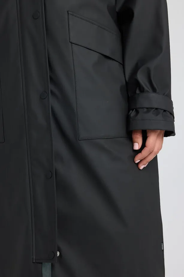 Regenjas Jane Oversized gewatteerde regenjas
