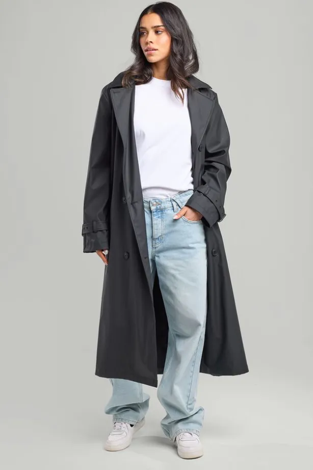 Regenjas Joan Lange regenjas in trenchcoat-look