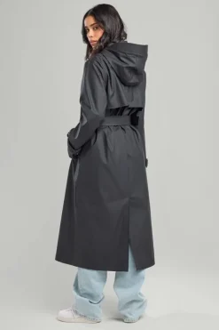 Regenjas Joan Lange regenjas in trenchcoat-look