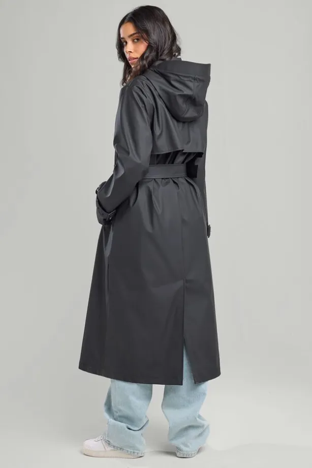 Regenjas Joan Lange regenjas in trenchcoat-look
