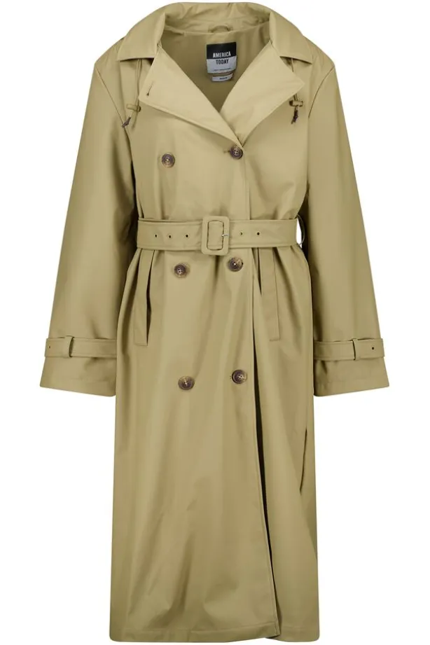 Regenjas Joan Lange regenjas in trenchcoat-look