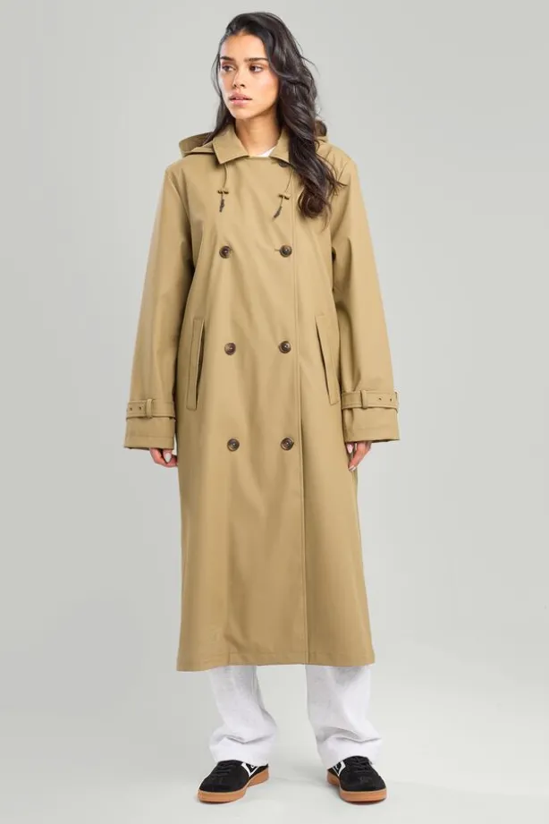 Regenjas Joan Lange regenjas in trenchcoat-look