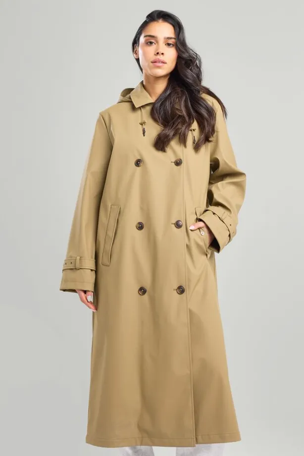 Regenjas Joan Lange regenjas in trenchcoat-look