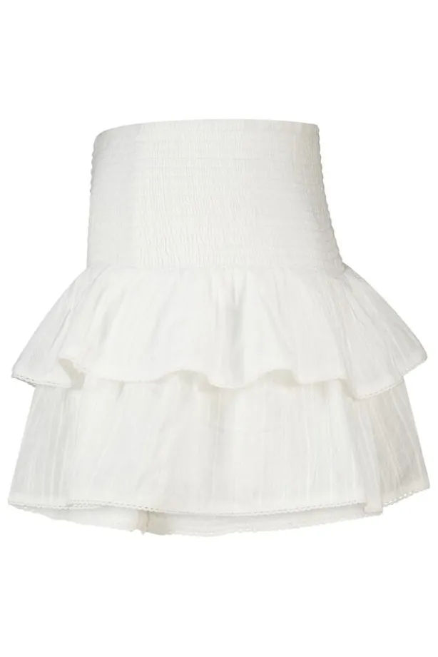 Rok Rayahigh waist rok met kantdetails