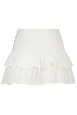 Rok Rayahigh waist rok met kantdetails