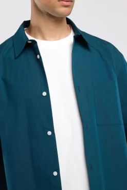 Shirt Isaak Relaxed fit shirt met borstzak